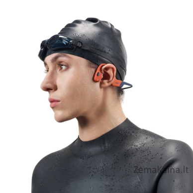 SHOKZ OpenSwim Pro Laisvų rankų įranga Bevielis Kaklo raištis Sportai Bluetooth Juoda, Raudona