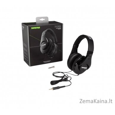 Shure SRH240A-EFS Ausinės Vielinis Juoda 3