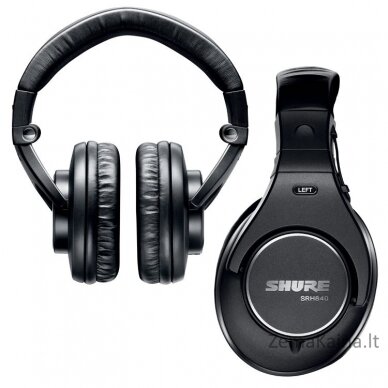 Shure SRH840 Ausinės Vielinis Juoda