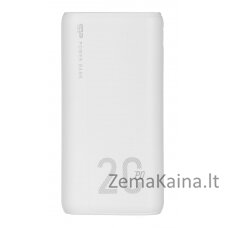 SILICON POWER QS15 Powerbank  20000 mAh 2x USB QC 3.0 1x USB-C PD Balta