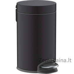Šiukšliadėžė Hansgrohe AddStoris 41775670, juoda matinė
