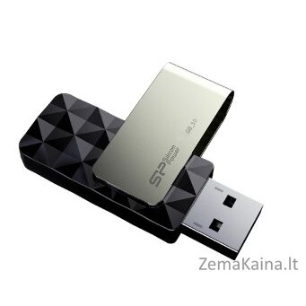 Silicon Power Blaze B30 USB atmintukas 256 GB USB A tipo 3.2 Gen 1 (3.1 Gen 1) Juoda, Sidabras