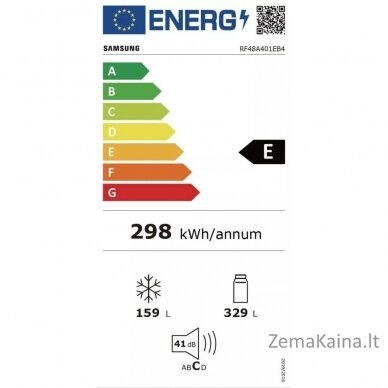 Side by side šaldytuvas Samsung RF48A401EB4 2