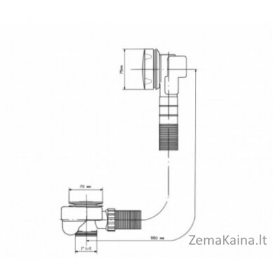 Sifonas Blue BV-1001.805. 030 1