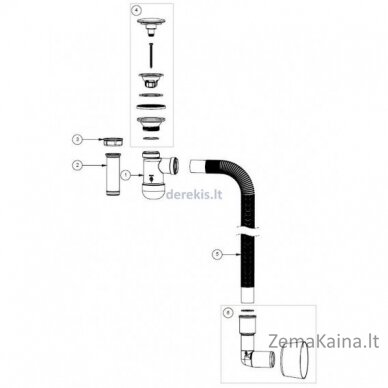 Sifonas KAME AC1411