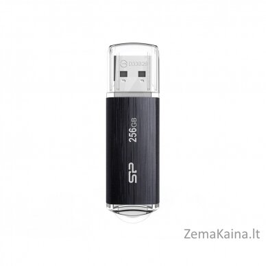 SILICON POWER Blaze B02 Pendrive USB atmintinė 256 GB USB Type-A 3.2 Gen 1 (SP256GBUF3B02V1K) Juoda