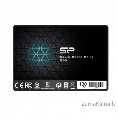 Silicon Power Slim S55 2.5" 120 GB „Serial ATA III“ TLC