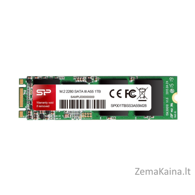 Silicon Power SP512GBSS3A55M28 SSD diskas M.2 512 GB „Serial ATA III“ SLC