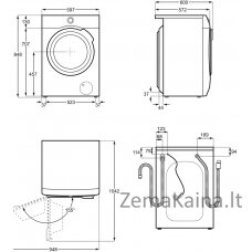 Skalbyklė ELECTROLUX EW7F348AW