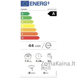 Skalbimo mašina Hisense WF3S7021BW