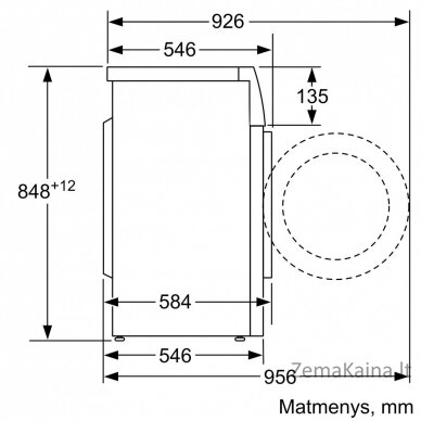 Skalbimo mašina Bosch WAJ240L2SN 6