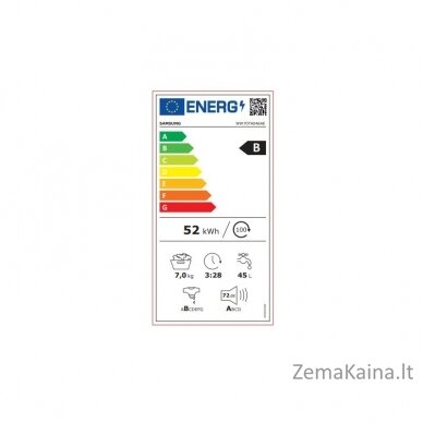 Skalbyklė Samsung WW70TA046AE 5