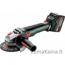 Šlifuoklis Metabo METABO ANGLE GRINDER WB 18 LT BL 11-125 QUICK 2x5,2Ah METABOX.