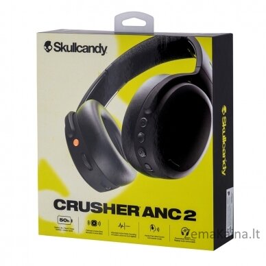 słuchawki Skullcandy Crusher ANC2 Wireless True Black 8