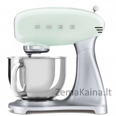 Smeg SMF02PGEU plakiklis Pastatomas plaktuvas 800 W Žalia, Sidabras