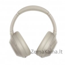 Sony WH-1000XM4 Laisvų rankų įranga Vielinis ir Bevielis Su lankeliu Skambučiai / muzika C tipo USB Bluetooth Sidabras