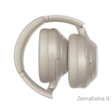 Sony WH-1000XM4 Laisvų rankų įranga Vielinis ir Bevielis Su lankeliu Skambučiai / muzika C tipo USB Bluetooth Sidabras 3