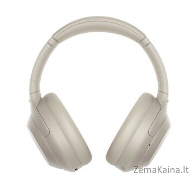 Sony WH-1000XM4 Laisvų rankų įranga Vielinis ir Bevielis Su lankeliu Skambučiai / muzika C tipo USB Bluetooth Sidabras 1