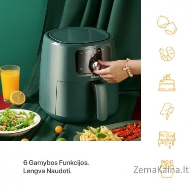 Sponge Air Fryer 6L 3