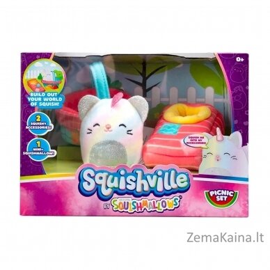 SQUISHMALLOWS Squishville teminis rinkinys 4