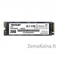 SSD Patriot Viper P320 M.2 PCI-Ex4 NVMe 256GB 2.2GB/s