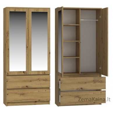 SS-90 Mirror cabinet - Oak Artisan