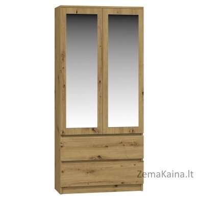 SS-90 Mirror cabinet - Oak Artisan 2