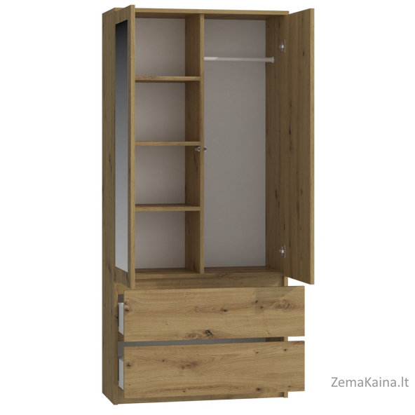 SS-90 Mirror cabinet - Oak Artisan 5