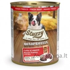 STUZZY Monoprotein Beef - šlapias šunų maistas - 800g