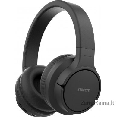 Streetz Bluetooth ausinės triukšmą slopinančios ausinės STREETZ, juodos / BT510-BLK / 6612087