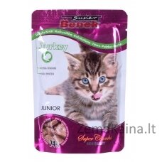 SUPER BENEK Junior Turkey - drėgno kačių ėdalo - 100 g