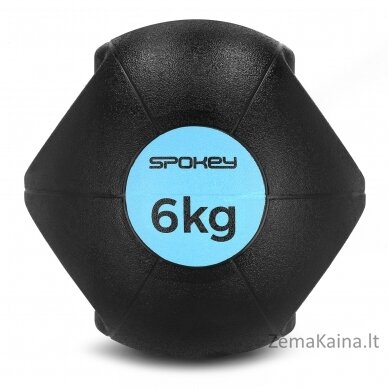 Svorinis kamuolys su rankenomis Spokey Gripi 6kg 2