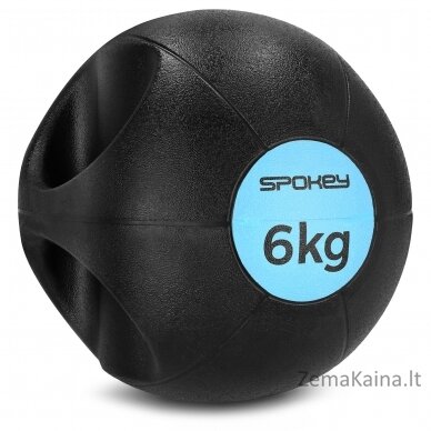 Svorinis kamuolys su rankenomis Spokey Gripi 6kg