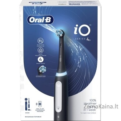 Szczoteczka elektryczna Oral-B iO4s Matt Black 1