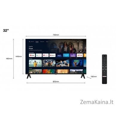 TCL S54 Series 32S5400AF TV 81.3 cm (32") Full HD Smart TV Wi-Fi Black 6