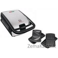 Tefal Snack Collection SW 852 D sandwich maker 700 W Black,Stainless steel