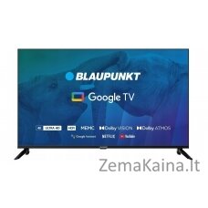 Televizorius 65" Blaupunkt 65UGC6000 4K Ultra HD, GoogleTV, "Dolby Atmos, WiFi 2,4-5GHz BT, WiFi juodas