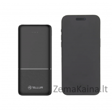 Tellur 10000mAh power bank black