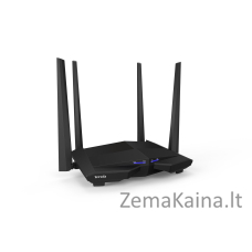 Tenda AC10 belaidis maršrutizatorius Gigabitinis eternetas Dviguba juosta (2,4 GHz / 5 GHz) 4G Juoda