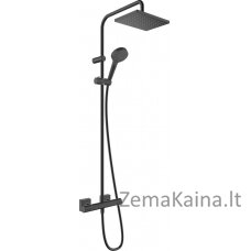 Termostatinė dušo sistema Hansgrohe Vernis Shape 230 1 Jet 26286670, juoda matinė