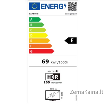 Televizorius QE65Q67DAUXXH 6