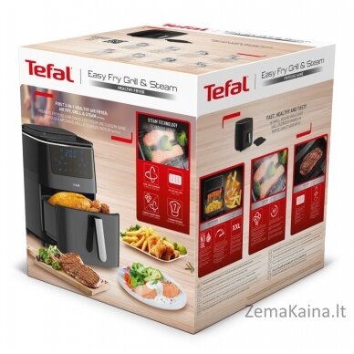 Tefal Easy Fry Grill & Steam FW2018 Vienas Autonominės 1700 W Karšto oro gruzdintuvė Juoda 13