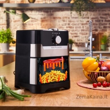 Tefal Easy Fry Grill & Steam FW2018 Vienas Autonominės 1700 W Karšto oro gruzdintuvė Juoda 9