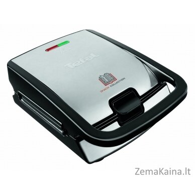 Tefal Snack Collection SW 852 D sandwich maker 700 W Black,Stainless steel 2