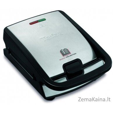 Tefal  SW 852 D sumuštinių ir vaflių keptuvas  700 W Black,Stainless steel  1