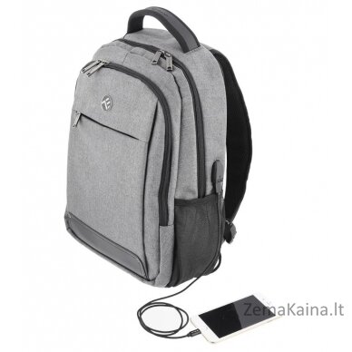 Tellur 15.6 Notebook Backpack Companion, USB port, gray 1