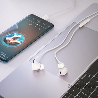 Tellur Attune in-ear headphones Type-C white 2