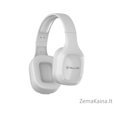 Tellur Bluetooth Over-Ear Headphones Pulse white 1