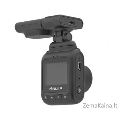 Tellur Dash Patrol DC2 FullHD 1080P, GPS black 2