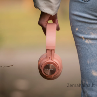 Tellur Feel Bluetooth Over-ear Headphones Pink 9